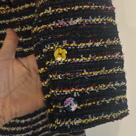 Cabi tweed coat with floral lining - Picture 9 of 14